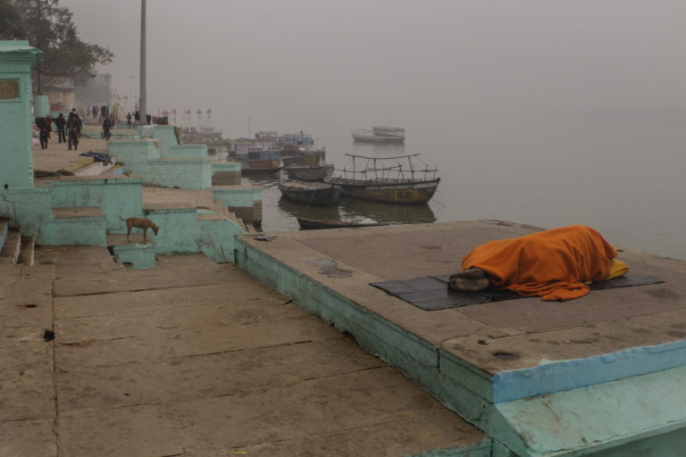 nap in the ganga
